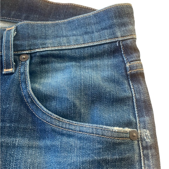 💐CITIZENS OF HUMANITY Skylar Button Fly Cutoff Jean Shorts size 27 - Picture 9 of 14